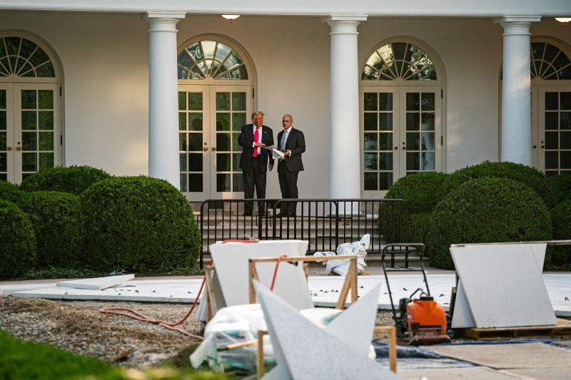 Trump Plans $200 Million White House Ballroom, Construction Starts September