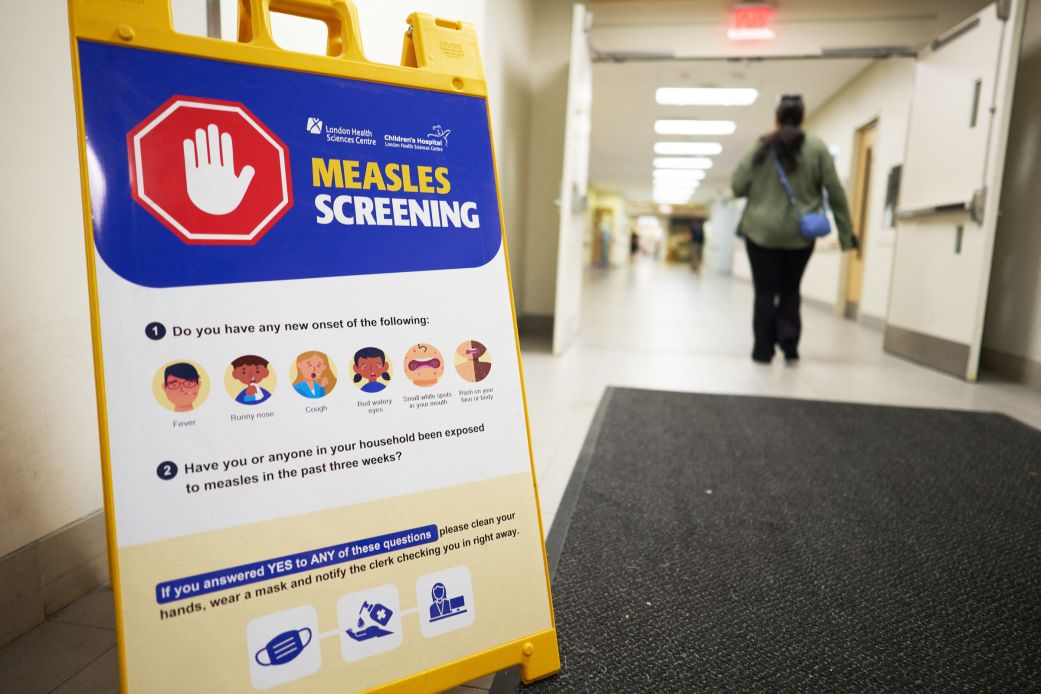 Canada has tallied more than 5,000 measles cases this year, more than twice as many as in the past 25 years combined.