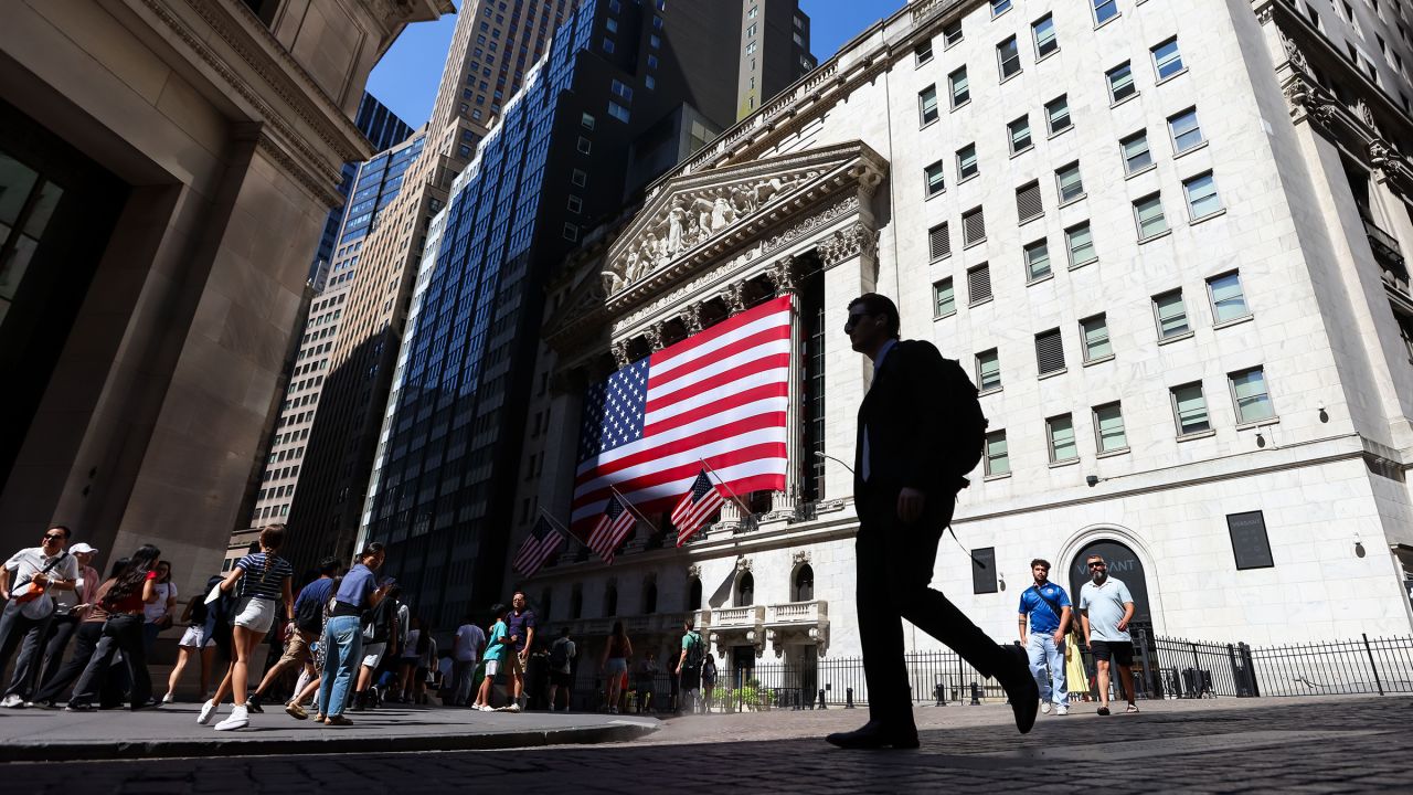 Stocks made up roughly 45% of US households' financial assets in the second quarter.