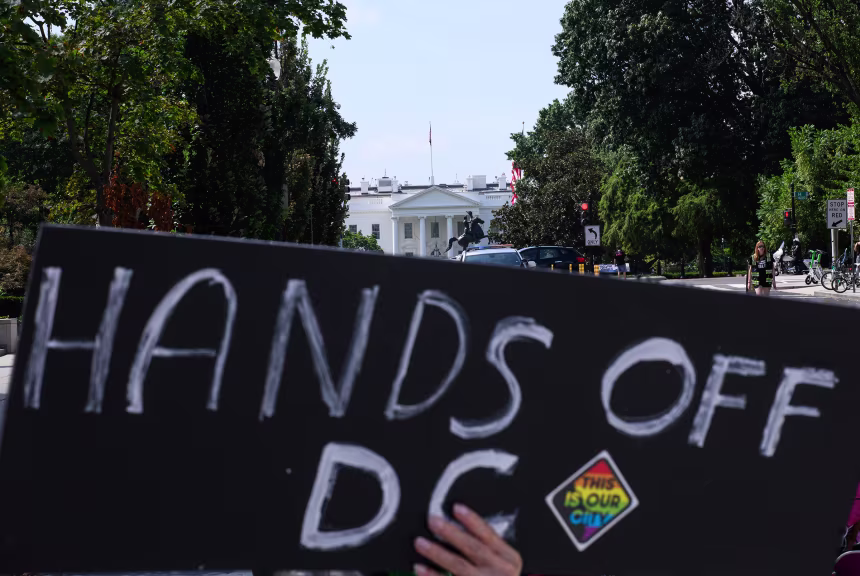 Trump’s DC police takeover was fueled by attack on former DOGE staffer and his own observations of homelessness, allies say