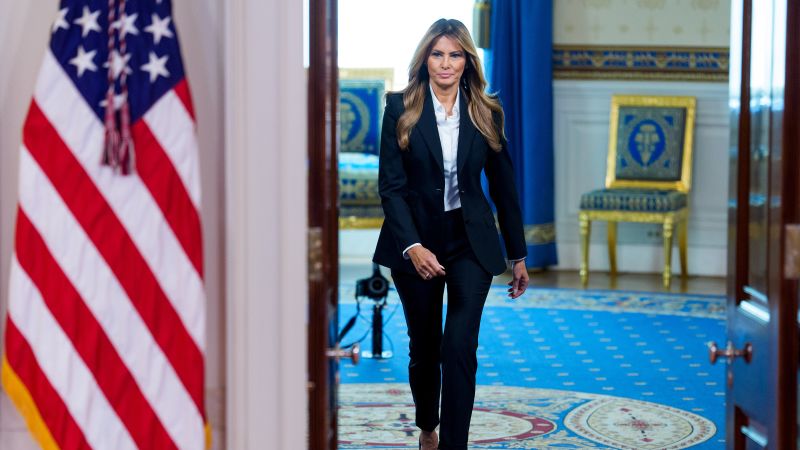 Melania Trump has been silent on demolition of the East Wing, home to first ladies for decades