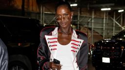 Actor Jodie Turner-Smith at the 2025 Victoria's Secret Fashion Show after-party in New York City.