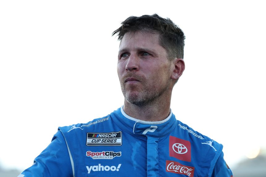 The 44-year-old Hamlin was looking to win his first career Cup Series title.