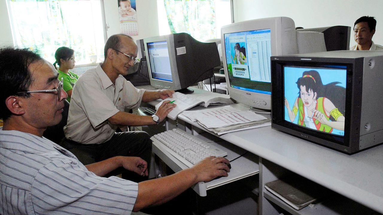 This 2006 photo shows the SEK Studio in North Korea.