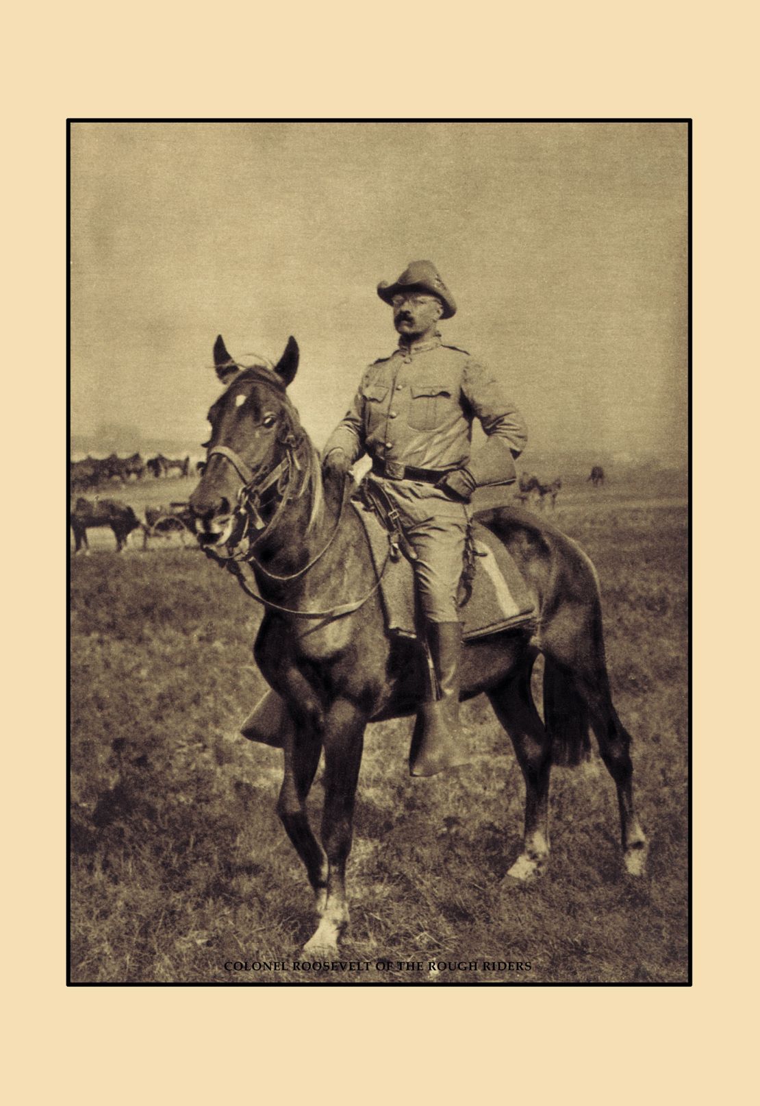 Colonel Roosevelt of the Rough Riders in 1898.