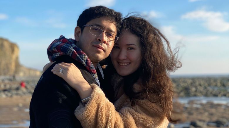 Ariff Hassan and Liliya Dauletaliyeva connected at a wedding in 2018. Then they both flew across the world to continue their connection.