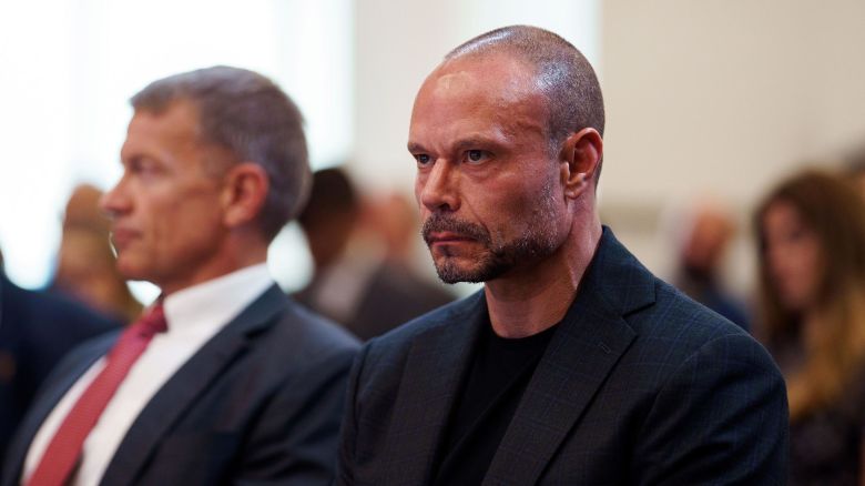Dan Bongino during a forum examining the attempted assassination Donald Trump at the Heritage Foundation in Washington, DC, on August 26, 2024.