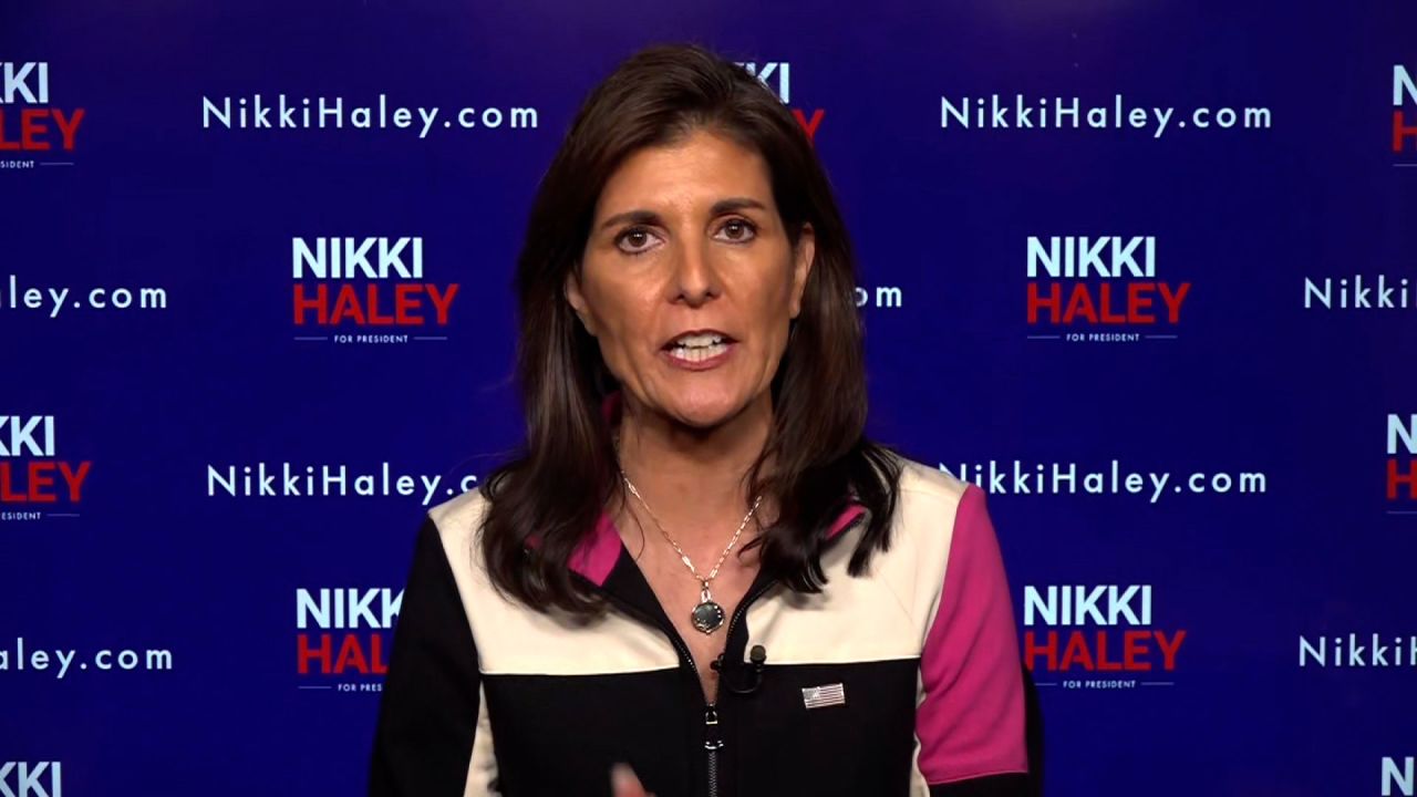In this screengrab from video, former South Carolina Gov. Nikki Haley speaks with CNN's Jake Tapper during an interview on Thursday, February 1, 2024.