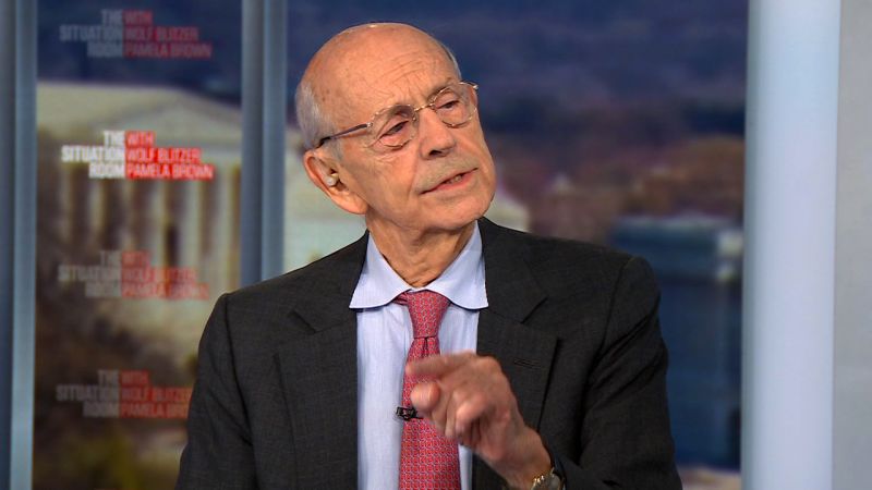 Retired Justice Stephen Breyer defends federal judges under attack from White House in CNN interview