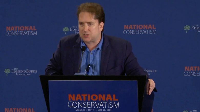 Darren Beattie's address at the Miami National Conservatism Conference on September 12, 2022.