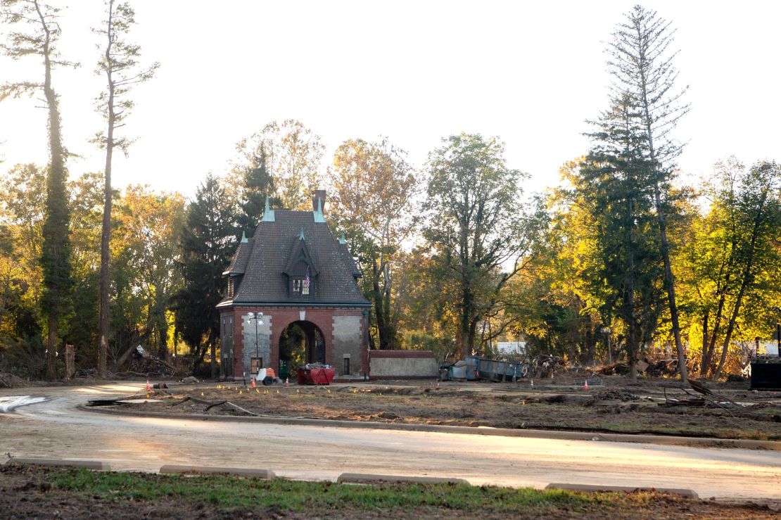 The entrance to the Biltmore Estate in Asheville on October 20th. 