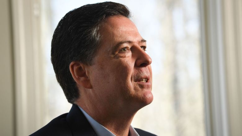 Former FBI Director James Comey in 2018.