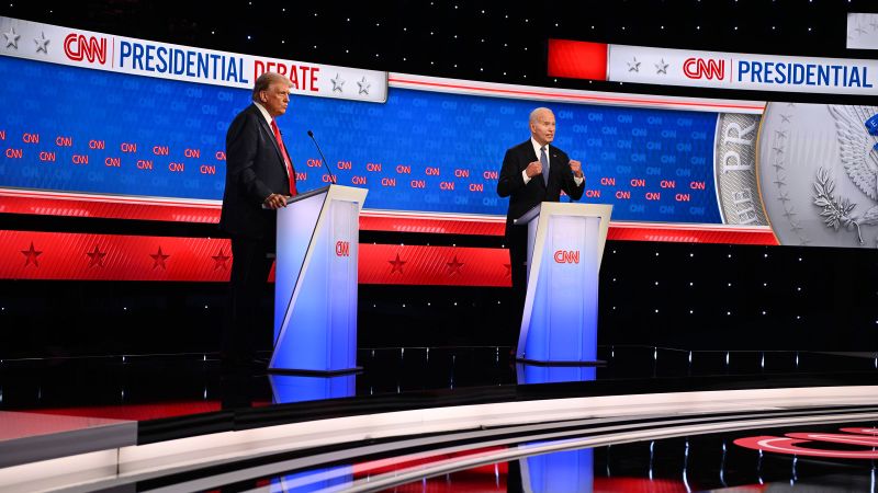 Takeaways from CNN’s presidential debate with Biden and Trump