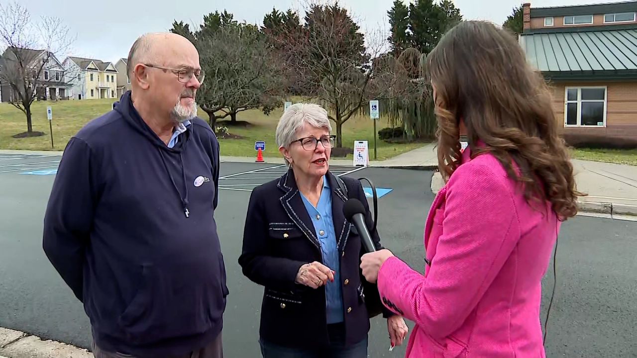 Anthony Bird, left, and Deborah O’Connor Bird speak with CNN's Alayna Treene in Richmond, Virginia, on Tuesday.