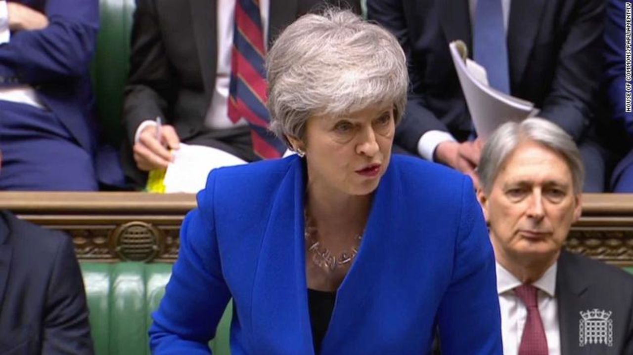 PM May addresses the House on Wednesday lunchtime. 