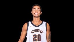 This image provided by Connors State College shows Ethan Dietz, a basketball player at Connors State College in Warner, Oklahoma.