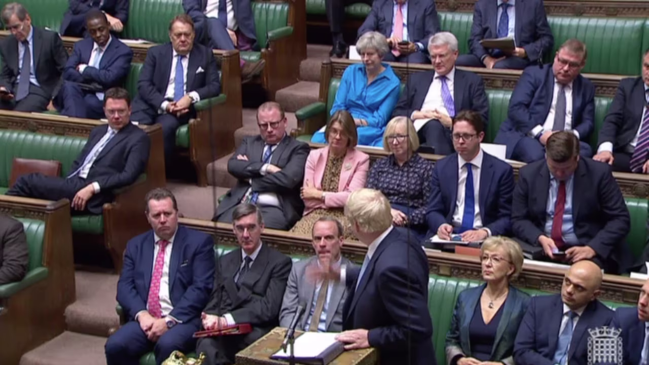 The atmosphere is calmer in Parliament. 