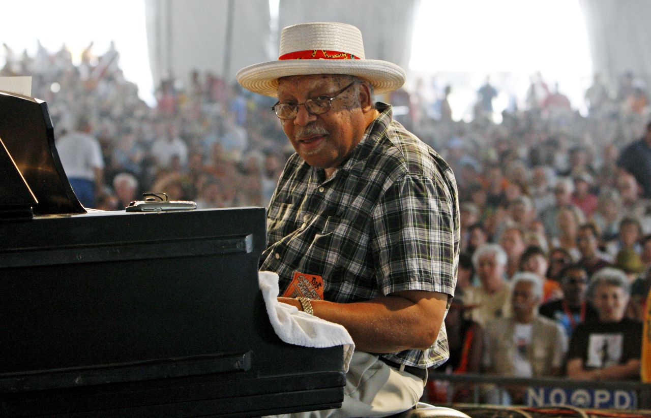 Recording artist Ellis Marsalis Jr. performs at the 2009 New Orleans Jazz and Heritage Festival in New Orleans Sunday, May 3, 2009.