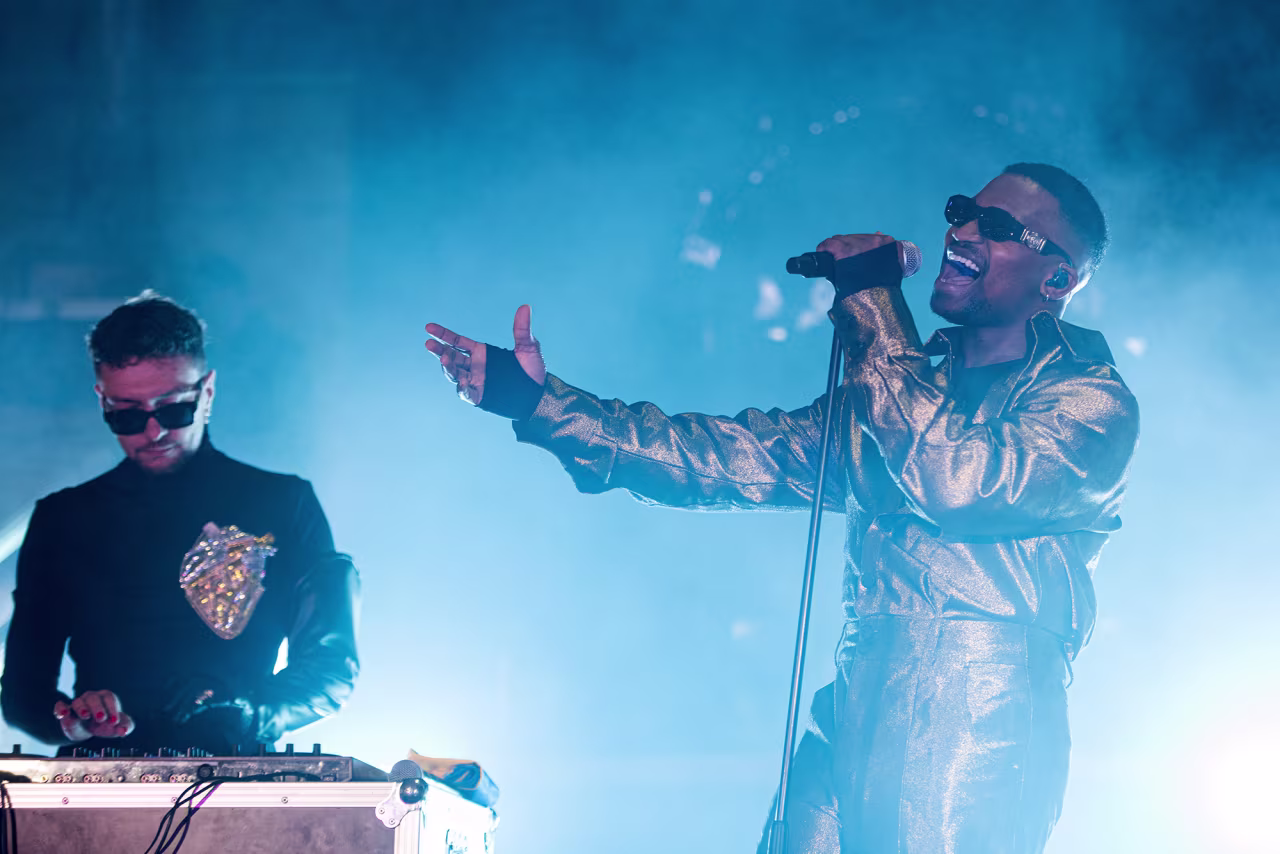 Tvorchi performs in Kyiv, Ukraine, on April 28. 
