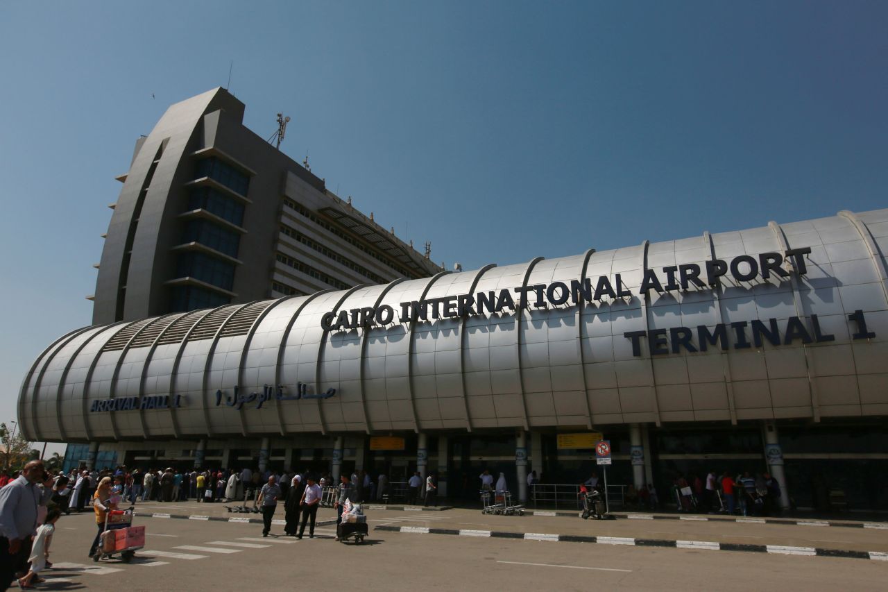 Cairo International Airport, Egypt's busiest airport.