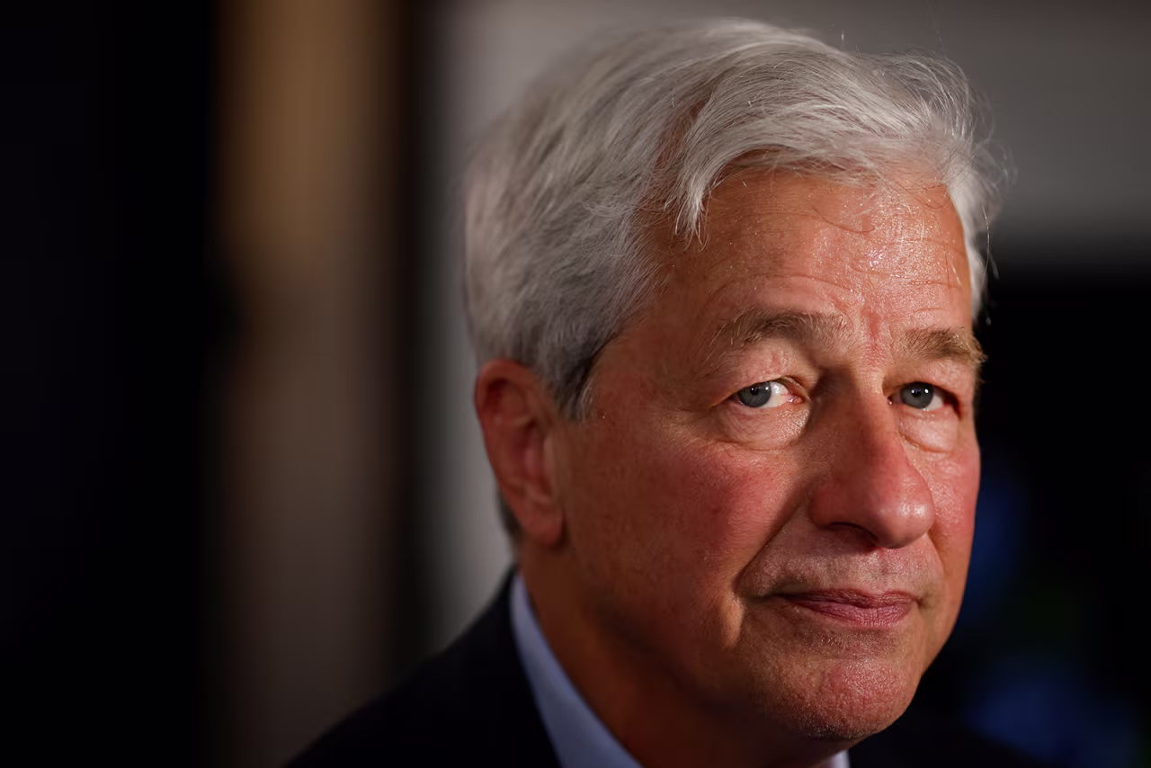 Jamie Dimon, Chairman of the Board and Chief Executive Officer of JPMorgan Chase & Co., during an interview in Miami, Florida, in February. 