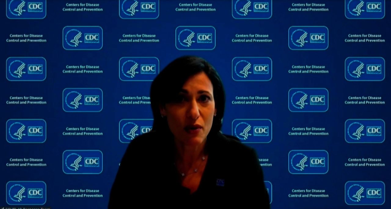 Dr. Rochelle Walensky, Director of the US Centers for Disease Control and Prevention, on January 27.