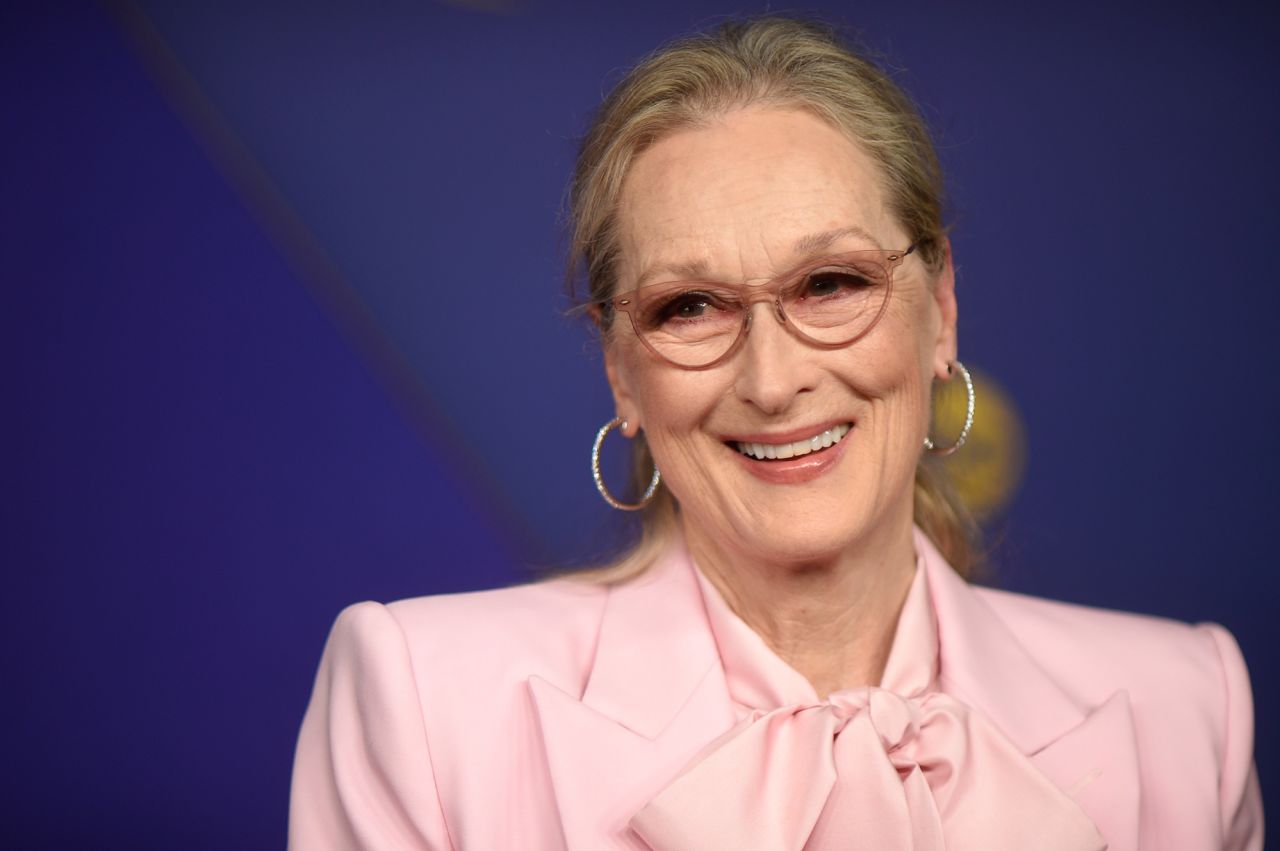 Meryl Streep arrives at the Emmy Awards on Sunday, September 15 in Los Angeles. 