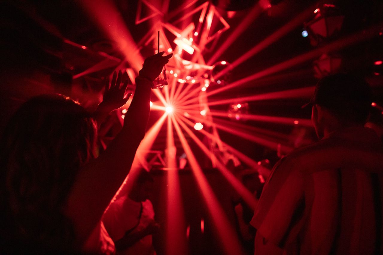 A scene at Sound Nightclub in Los Angeles, California on June 19, following 15 months of total shutdown.