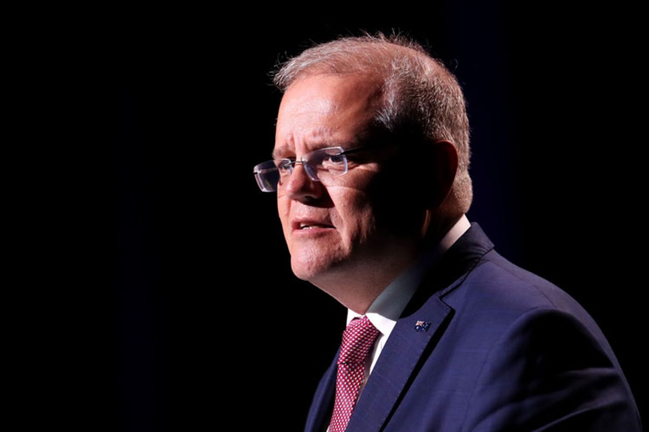 Prime Minister of Australia Scott Morrison on February 23, 2020 in Sydney, Australia. 