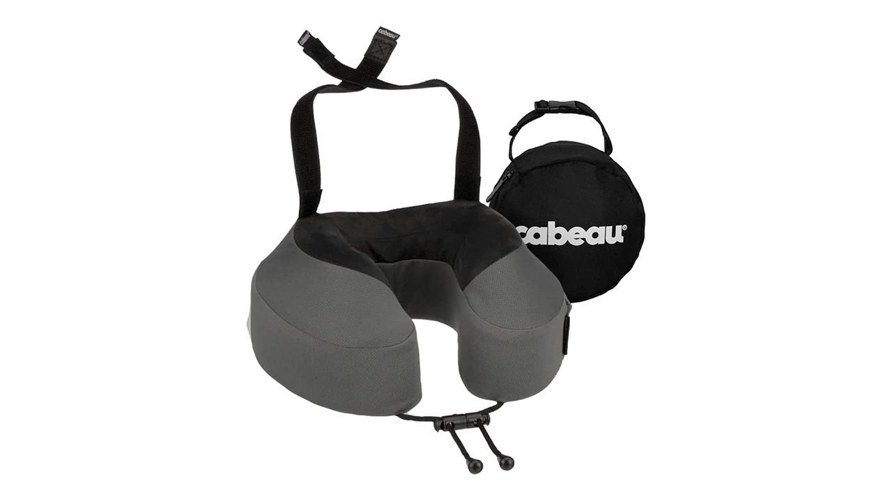 A photo of the Cabeau travel pillow
