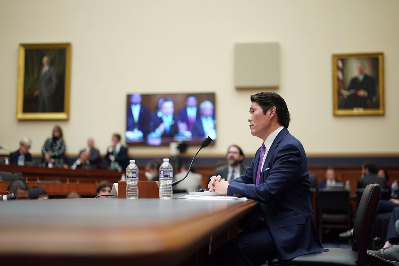 Robert Hur during the hearing on Tuesday, March 12.