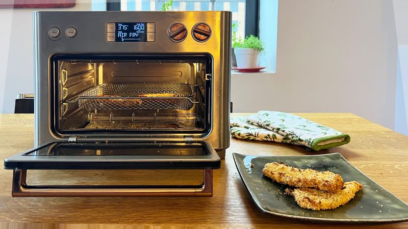 Air fryer outlet and convection oven