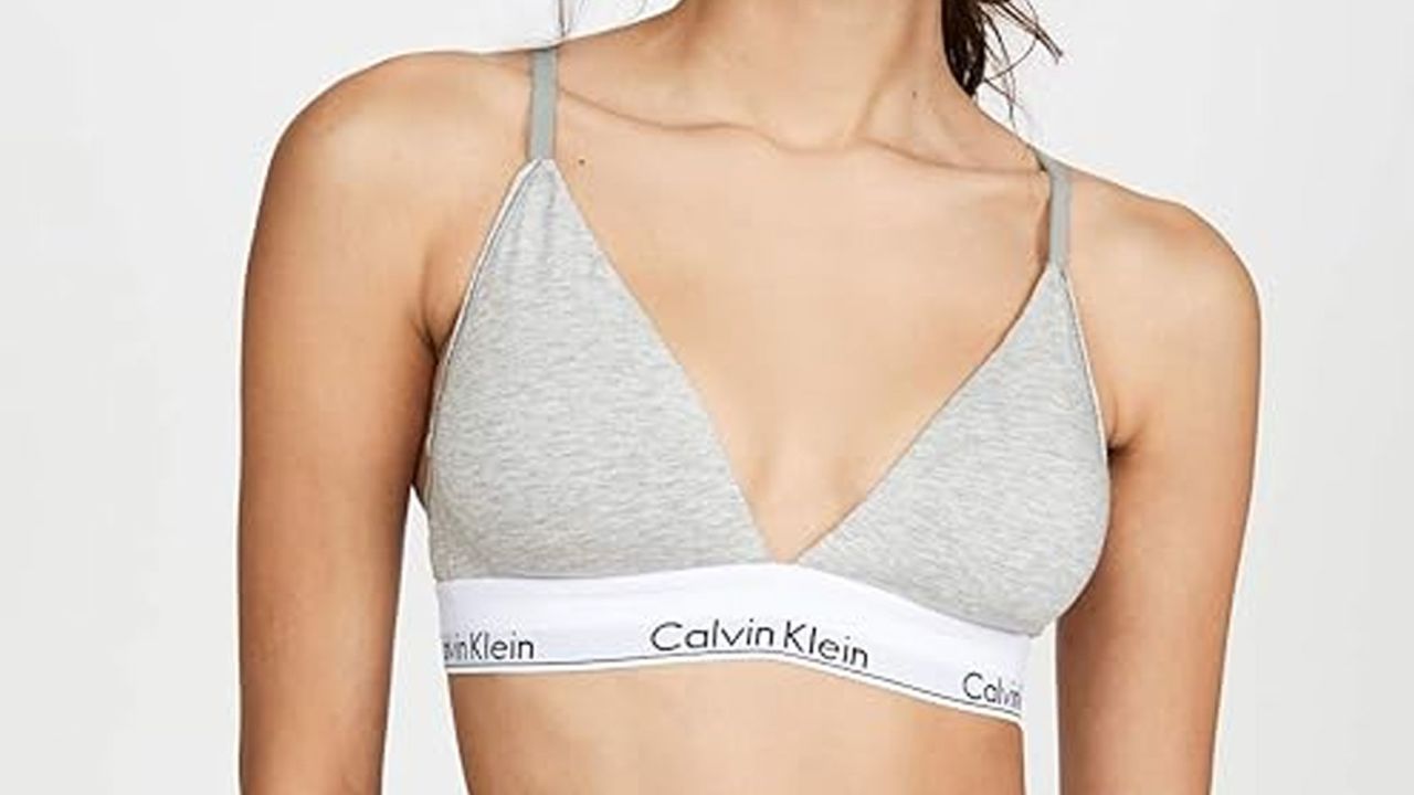 Calvin Klein Modern Cotton Lightly Lined Triangle Bralette