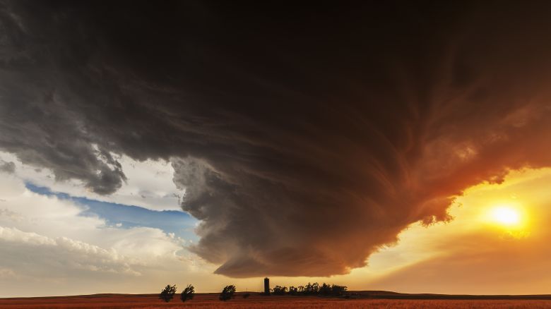 Camille Seaman went storm chasing for this series of photographs spotlighting<strong> </strong>supercell thunderstorms, which can produce tornadoes and grapefruit-sized hail.