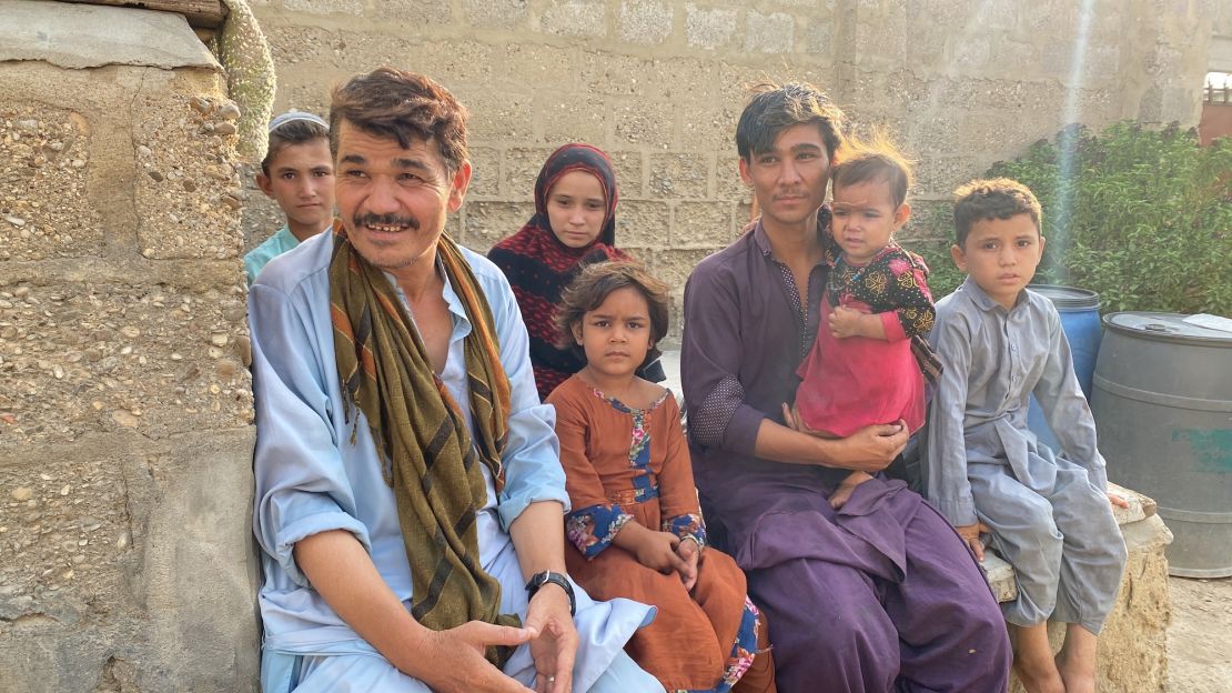 Amanullah (left) was six years old when his Afghan family sought refuge in Pakistan in the 1980s. He’s been living there for decades and now has a family of his own.