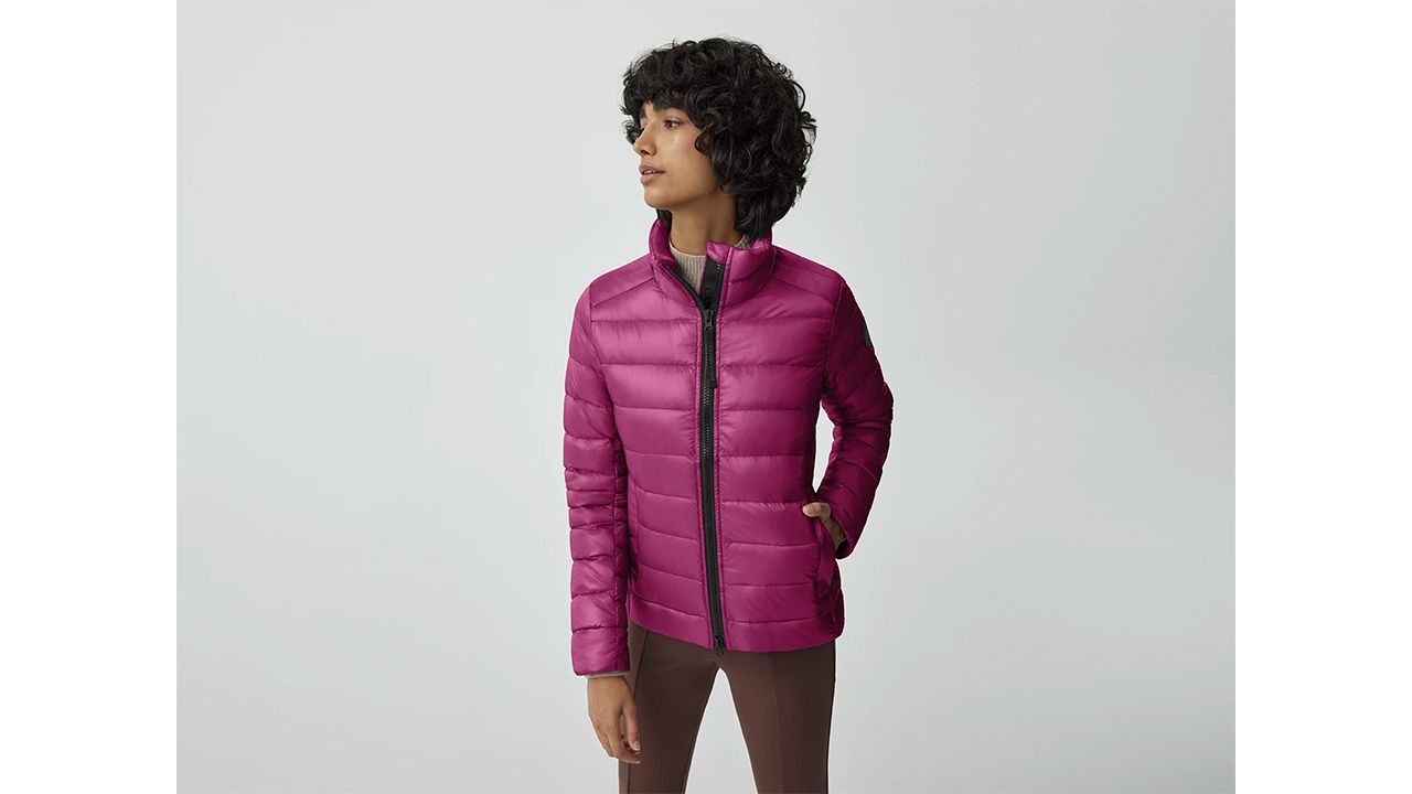 Packable sleeveless puffer jacket, Contemporaine