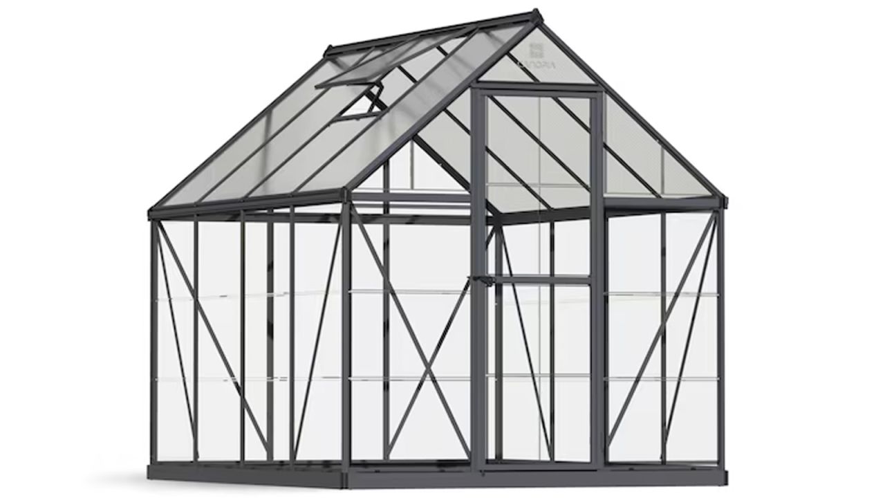 Canopia by Palram Hybrid 8-ft L x 6-ft W x 6.8-ft H Gray Frame:Clear Panels Greenhouse Kit .jpg