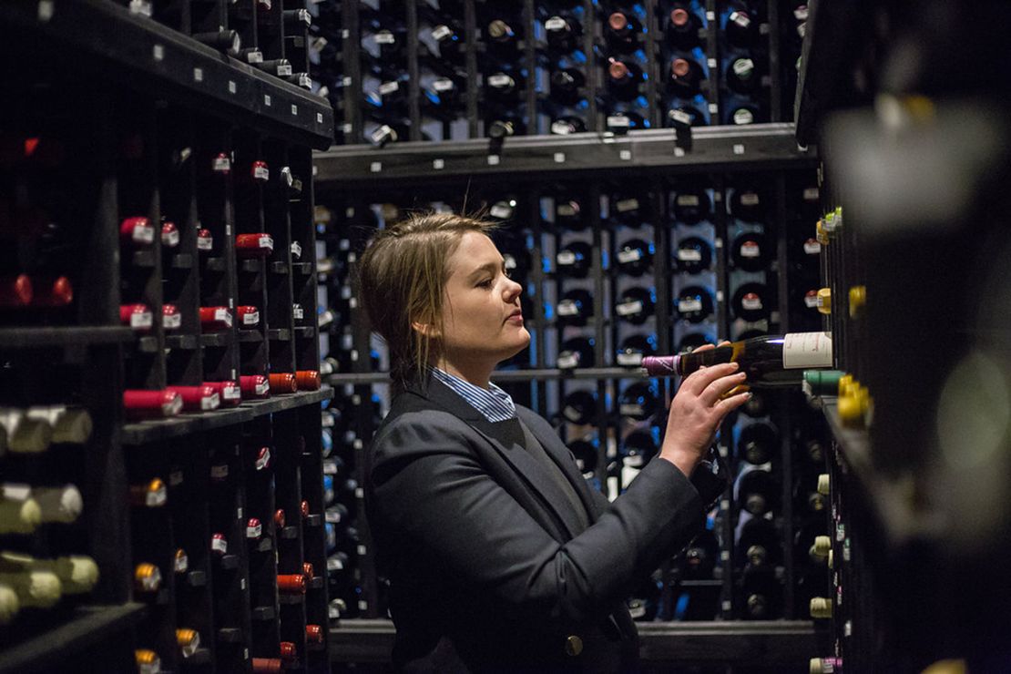 Carlin Karr, Frasca's director of wine and beverage, says you have to think of wine as 