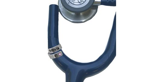 Carrie Clover Stethoscope Tag