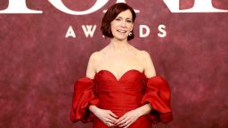 Carrie Preston at the 2025 Tony Awards in New York City.