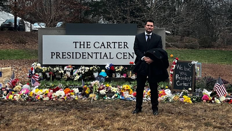 An Atlanta man has visited all 39 presidential gravesites. He paid his respects to Jimmy Carter this week