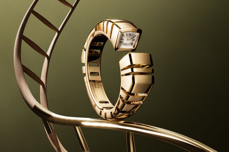 Yellow-gold Reflection de Cartier, POA, cartier.com. Available from September.