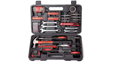 Cartman 148 Piece Tool Set With Plastic Toolbox Storage Case