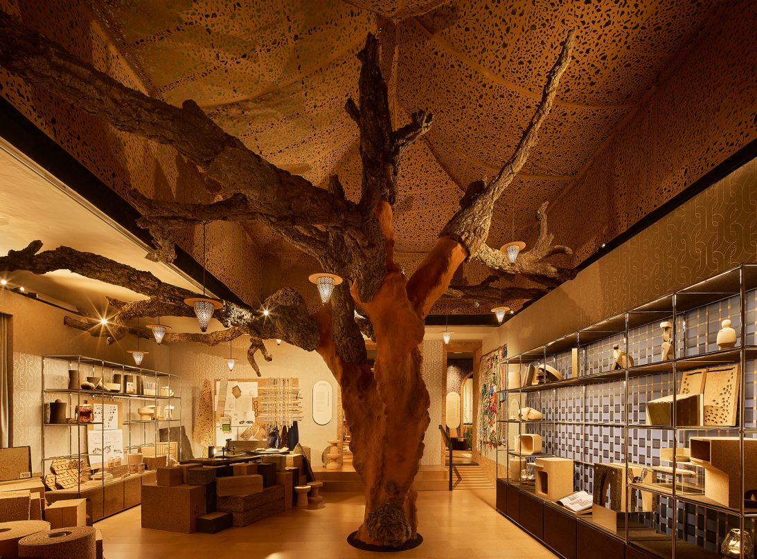 David Rockwell, founder of Rockwell Group, thinks cork is an overlooked material when it comes to more environmentally friendly design.