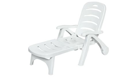 Casainc 5-Position Plastic Adjsutable Folding Chair.