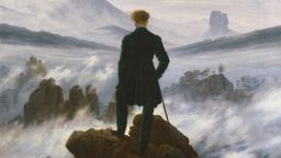 Caspar David Friedrich (1774â1840)

Wanderer Above the Sea of Fog, c. 1817

Oil on canvas, 94.8 x 74.8 cm

Permanent loan from the Stiftung Hamburger Kunstsammlungen