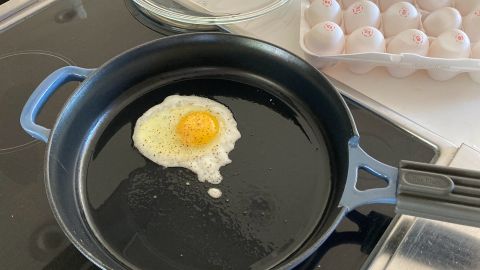 cast iron always pan review egg