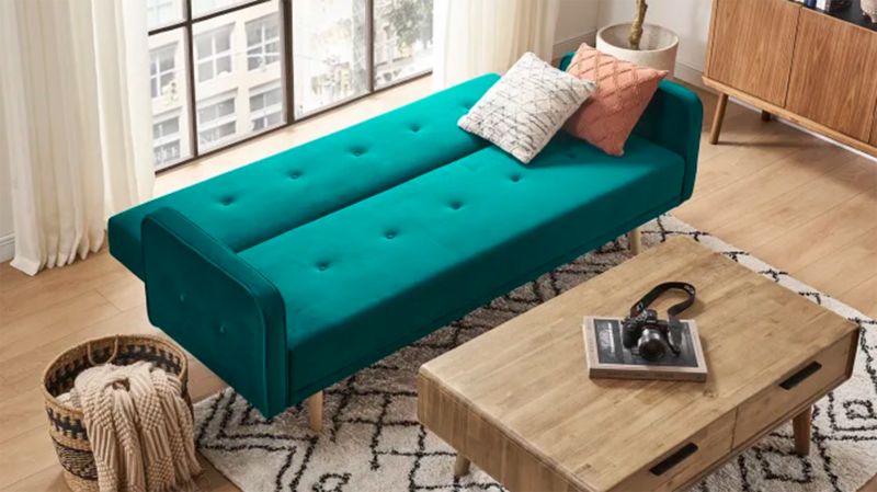 Fancy deals futon couch