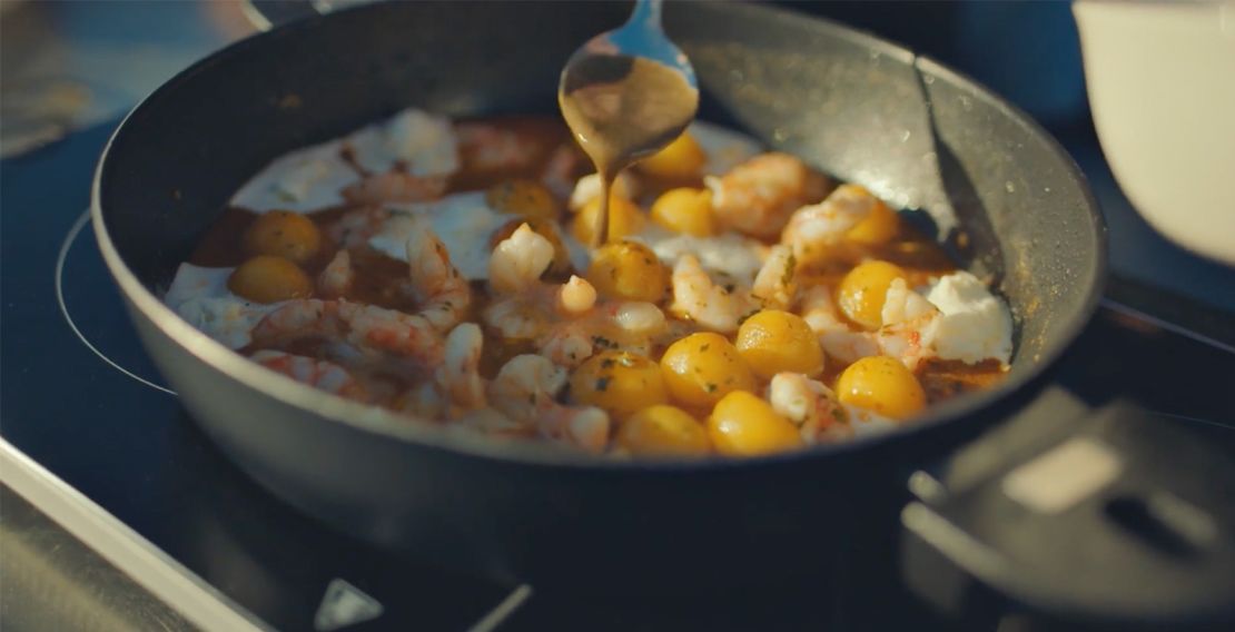 Renowned chef Ferran Adrià turned suquet into a gourmet meal at the restaurant El Bulli. On "Eva Longoria: Searching For Spain," he prepares the traditional Catalan fisherman's stew on a boat.