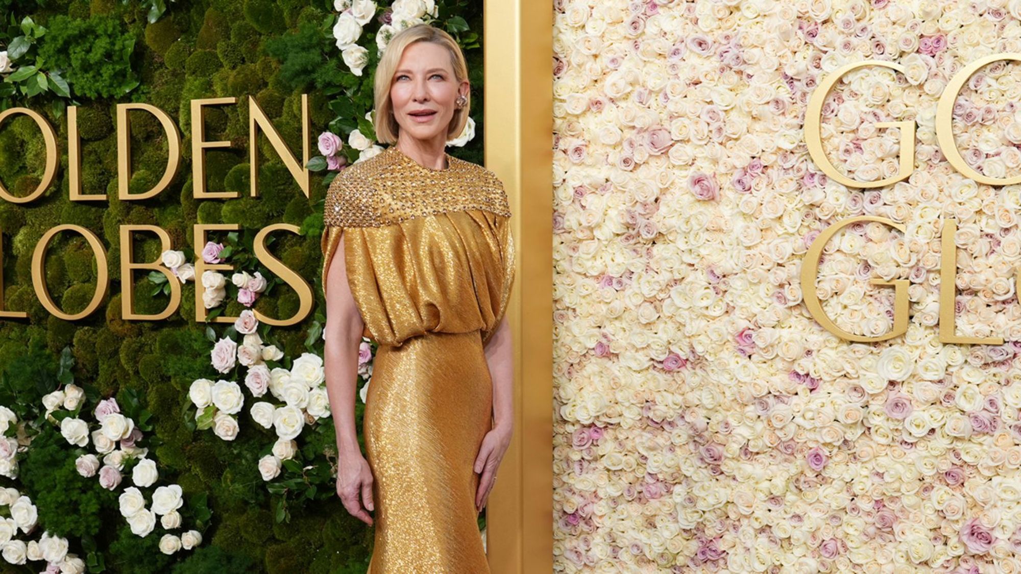 Cate Blanchett asiste a los Premios Globo de Oro en Beverly Hills, California, el 5 de enero.